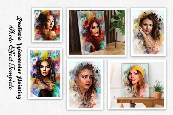 Download Realistic Watercolor Painting Effect - Premium Resources
